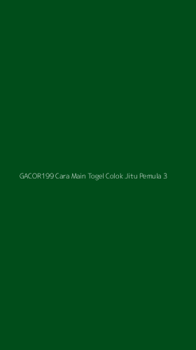 Tampilan Antarmuka Aplikasi Gacor199 Cara Main Togel Colok Jitu Pemula - 3