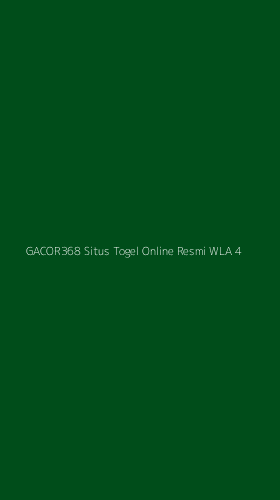 Tampilan Antarmuka Aplikasi Gacor368 Situs Togel Online Resmi Wla - 4