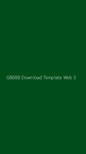 Tampilan Antarmuka Aplikasi Gb888 Download Template Web - 3