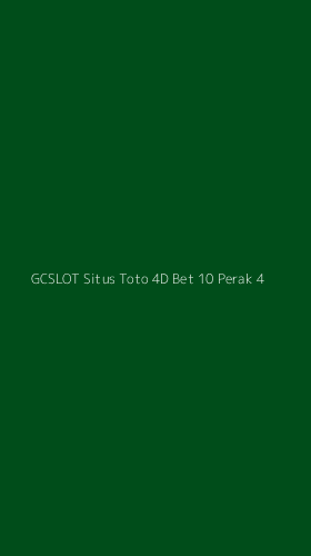 Tampilan Antarmuka Aplikasi Gcslot Situs Toto 4d Bet 10 Perak - 4