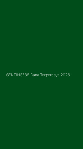 Tampilan Antarmuka Aplikasi Genting338 Dana Terpercaya 2026 - 1