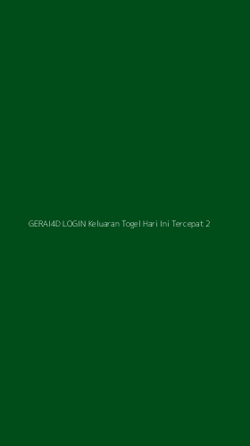 Tampilan Antarmuka Aplikasi Gerai4d Login Keluaran Togel Hari Ini Tercepat - 2
