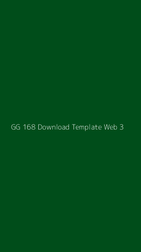 Tampilan Antarmuka Aplikasi Gg 168 Download Template Web - 3