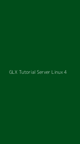 Tampilan Antarmuka Aplikasi Glx Tutorial Server Linux - 4