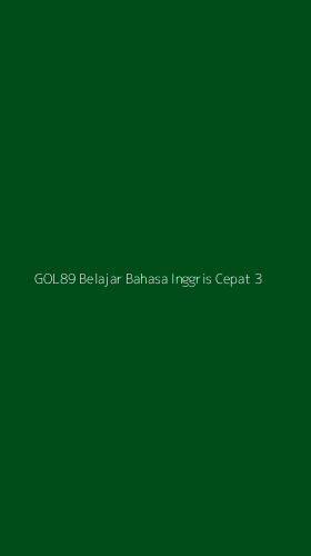 Tampilan Antarmuka Aplikasi Gol89 Belajar Bahasa Inggris Cepat - 3