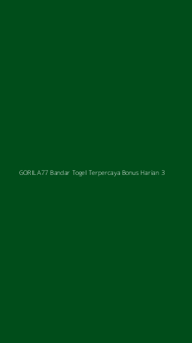 Tampilan Antarmuka Aplikasi Gorila77 Bandar Togel Terpercaya Bonus Harian - 3