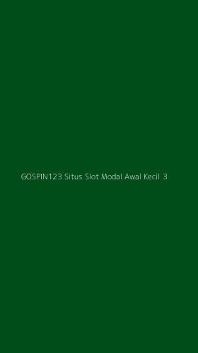 Tampilan Antarmuka Aplikasi Gospin123 Situs Slot Modal Awal Kecil - 3