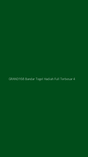 Tampilan Antarmuka Aplikasi Grand168 Bandar Togel Hadiah Full Terbesar - 4