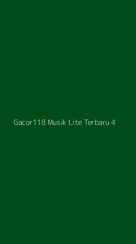 Tampilan Antarmuka Aplikasi Gacor118 Musik Lite Terbaru - 4