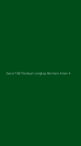 Tampilan Antarmuka Aplikasi Gacor168 Panduan Lengkap Bermain Aman - 4