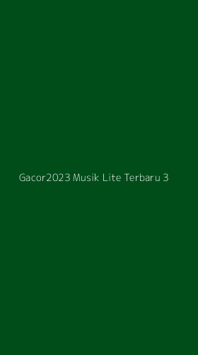 Tampilan Antarmuka Aplikasi Gacor2023 Musik Lite Terbaru - 3