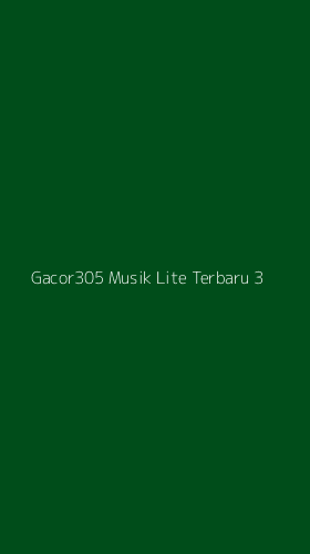 Tampilan Antarmuka Aplikasi Gacor305 Musik Lite Terbaru - 3