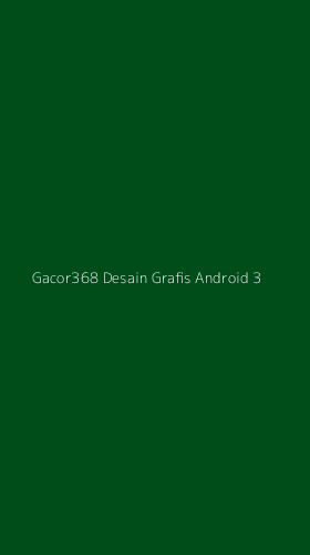 Tampilan Antarmuka Aplikasi Gacor368 Desain Grafis Android - 3