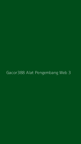 Tampilan Antarmuka Aplikasi Gacor388 Alat Pengembang Web - 3