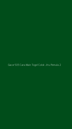 Tampilan Antarmuka Aplikasi Gacor505 Cara Main Togel Colok Jitu Pemula - 2