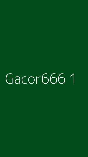 Tampilan Antarmuka Aplikasi Gacor666 - 1