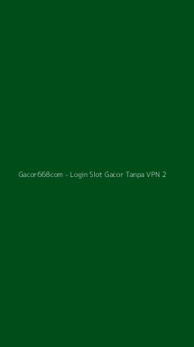Tampilan Antarmuka Aplikasi Gacor668com - 2