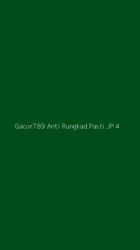 Tampilan Antarmuka Aplikasi Gacor789 Anti Rungkad Pasti Jp - 4