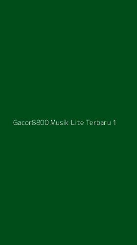 Tampilan Antarmuka Aplikasi Gacor8800 Musik Lite Terbaru - 1