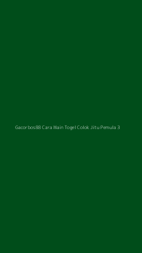 Tampilan Antarmuka Aplikasi Gacorbos88 Cara Main Togel Colok Jitu Pemula - 3