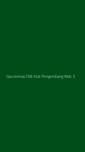 Tampilan Antarmuka Aplikasi Gacoremas168 Alat Pengembang Web - 3