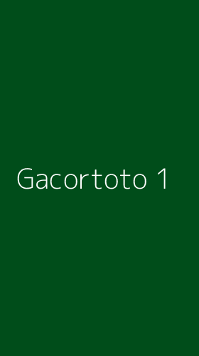 Tampilan Antarmuka Aplikasi Gacortoto - 1