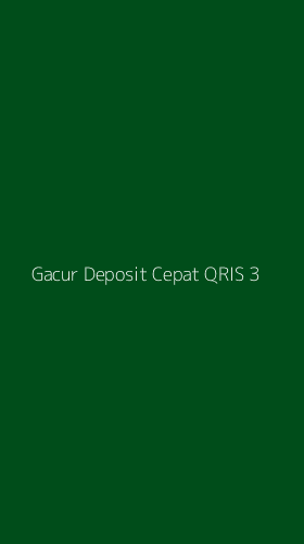 Tampilan Antarmuka Aplikasi Gacur Deposit Cepat Qris - 3
