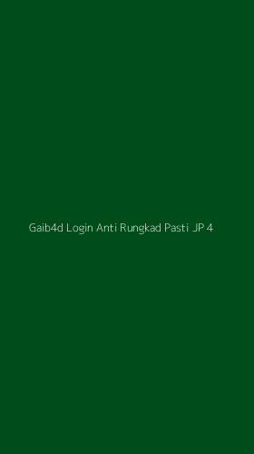 Tampilan Antarmuka Aplikasi Gaib4d Login Anti Rungkad Pasti Jp - 4