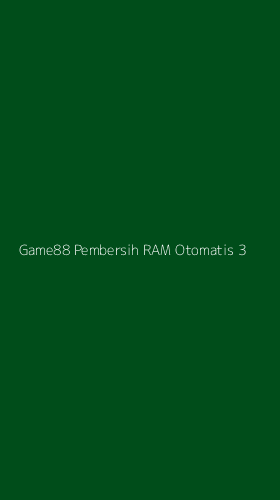 Tampilan Antarmuka Aplikasi Game88 Pembersih Ram Otomatis - 3
