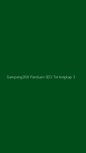 Tampilan Antarmuka Aplikasi Gampang268 Panduan Seo Terlengkap - 3