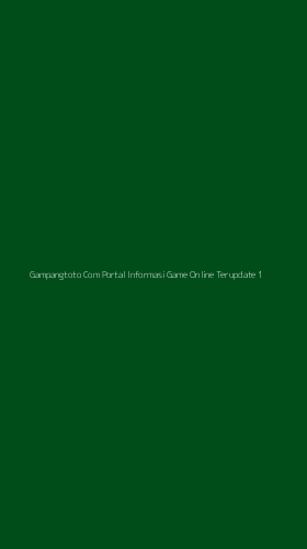 Tampilan Antarmuka Aplikasi Gampangtoto Com Portal Informasi Game Online Terupdate - 1