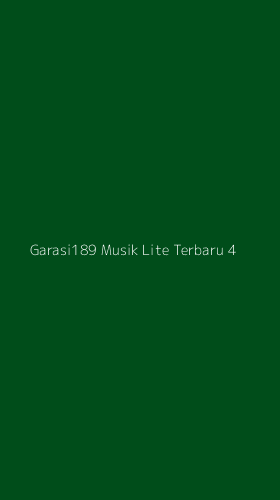 Tampilan Antarmuka Aplikasi Garasi189 Musik Lite Terbaru - 4