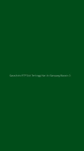 Tampilan Antarmuka Aplikasi Garasitoto Rtp Slot Tertinggi Hari Ini Gampang Maxwin - 3