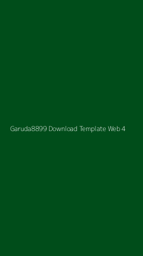 Tampilan Antarmuka Aplikasi Garuda8899 Download Template Web - 4