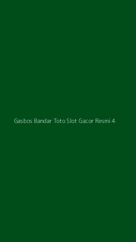 Tampilan Antarmuka Aplikasi Gasbos Bandar Toto Slot Gacor Resmi - 4