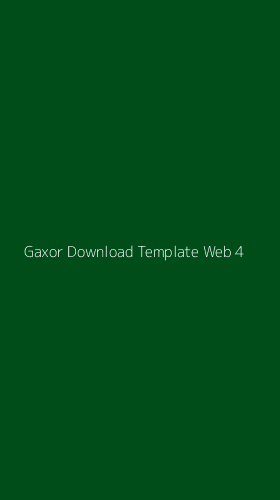 Tampilan Antarmuka Aplikasi Gaxor Download Template Web - 4
