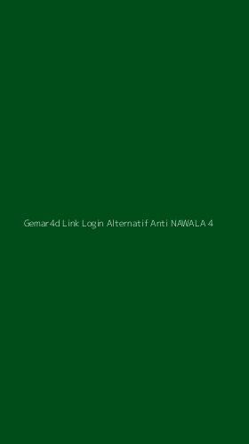 Tampilan Antarmuka Aplikasi Gemar4d Link Login Alternatif Anti Nawala - 4