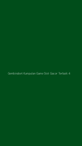 Tampilan Antarmuka Aplikasi Gembirabet Kumpulan Game Slot Gacor Terbaik - 4