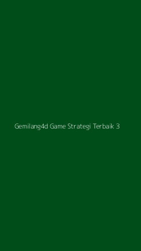 Tampilan Antarmuka Aplikasi Gemilang4d Game Strategi Terbaik - 3