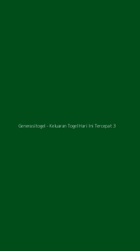 Tampilan Antarmuka Aplikasi Generasitogel - Keluaran Togel Hari Ini Tercepat - 3