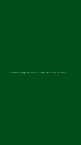 Tampilan Antarmuka Aplikasi Generasitogel Aplikasi Aplikasi Portal Game Terbaik Android - 1
