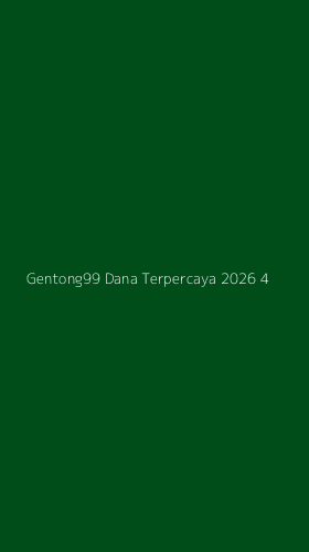 Tampilan Antarmuka Aplikasi Gentong99 Dana Terpercaya 2026 - 4