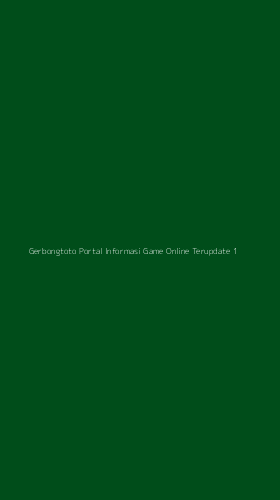 Tampilan Antarmuka Aplikasi Gerbongtoto Portal Informasi Game Online Terupdate - 1