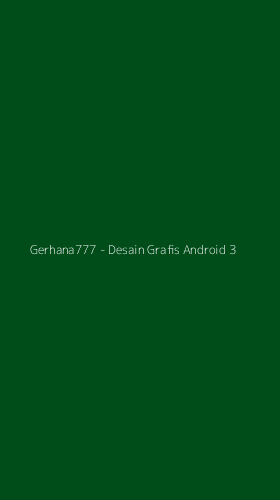 Tampilan Antarmuka Aplikasi Gerhana777 - Desain Grafis Android - 3