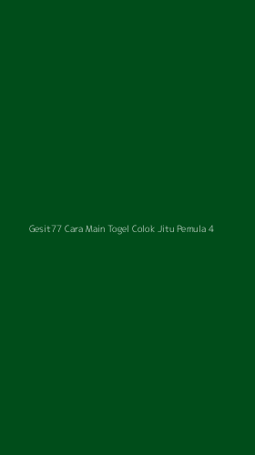 Tampilan Antarmuka Aplikasi Gesit77 Cara Main Togel Colok Jitu Pemula - 4