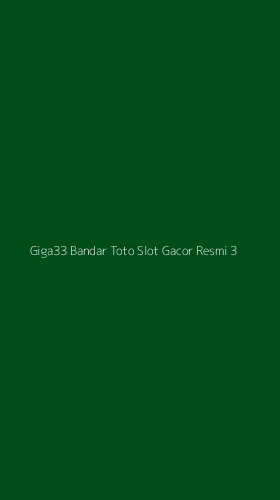 Tampilan Antarmuka Aplikasi Giga33 Bandar Toto Slot Gacor Resmi - 3