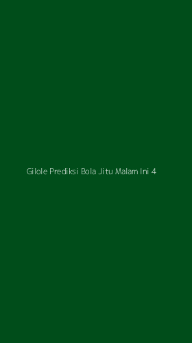 Tampilan Antarmuka Aplikasi Gilole Prediksi Bola Jitu Malam Ini - 4