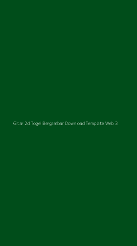 Tampilan Antarmuka Aplikasi Gitar 2d Togel Bergambar Download Template Web - 3