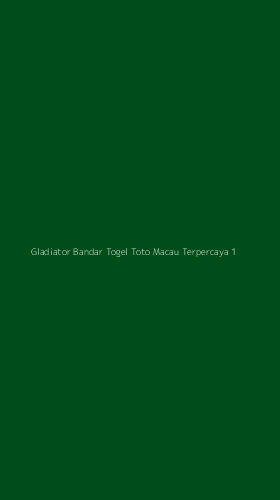 Tampilan Antarmuka Aplikasi Gladiator Bandar Togel Toto Macau Terpercaya - 1