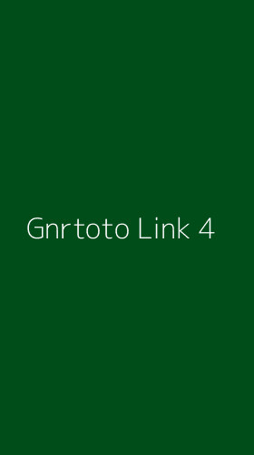 Tampilan Antarmuka Aplikasi Gnrtoto Link - 4